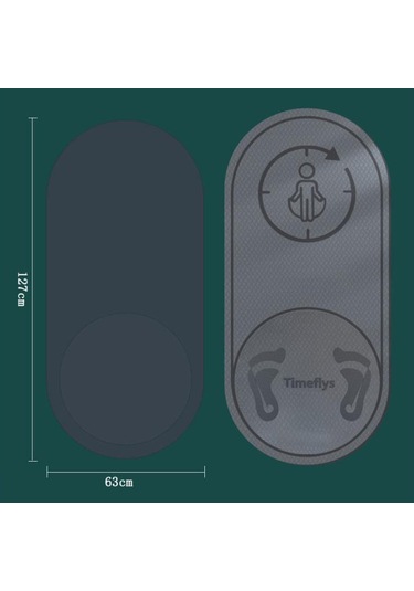 Suntek Atlama Ipi Mat Kaymaz Kalınlık Yuvası Ev Spor Gri Gri