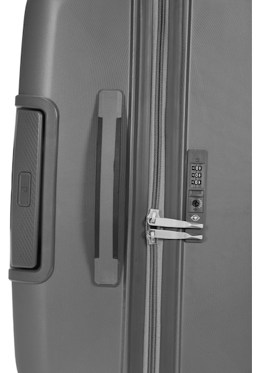 Polipropilen Valiz 3'lü Valiz Seti Antrasit 04pc7060 Antrasit