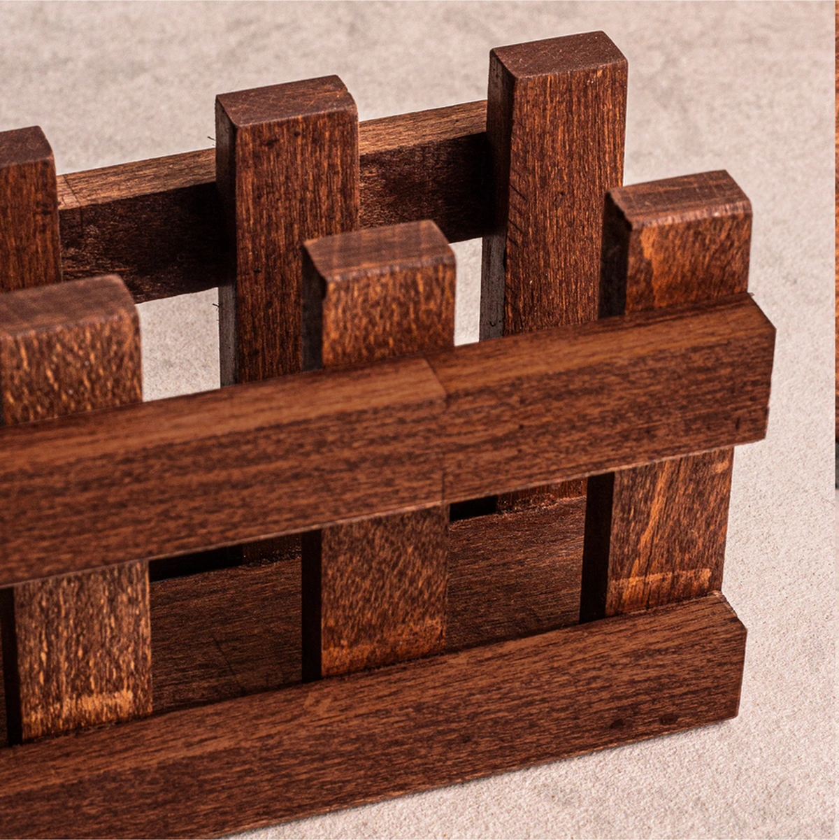 Snippy Sofra Mutfak Sunumluk Peçetelik Nihale 2'li Sofra Seti Mutfak Düzenleyici Ketty Farmy Kahverengi