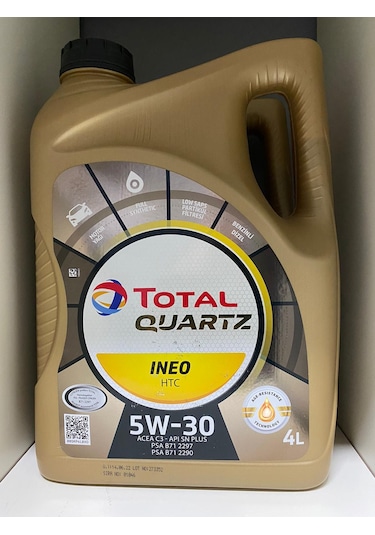 Total Quartz 5W-30 Ineo Htc Motor Yağı 4 L
