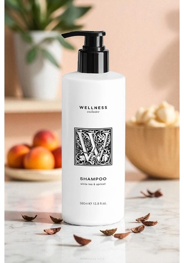 Wellness Exclusive White Tea & Apricot Shampoo 380 Ml Beyaz Çay Ve Kayısı Özlü Bakım Şampuanı