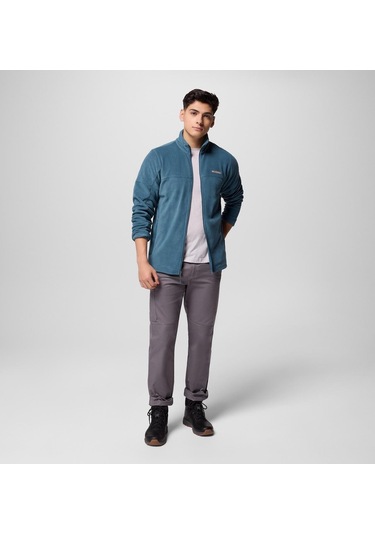 Columbia Ao0560 Basin Trail Iıı Full Zip Erkek Polar-30859 Mavi