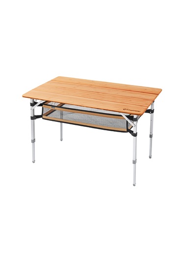 Kingcamp Bamboo Plus L 100x65 Bambu Kamp Masası Gri