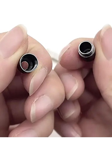 Vidalı Platin Renk 5 Çift Ayakkabı Bağcık Ucu Platin