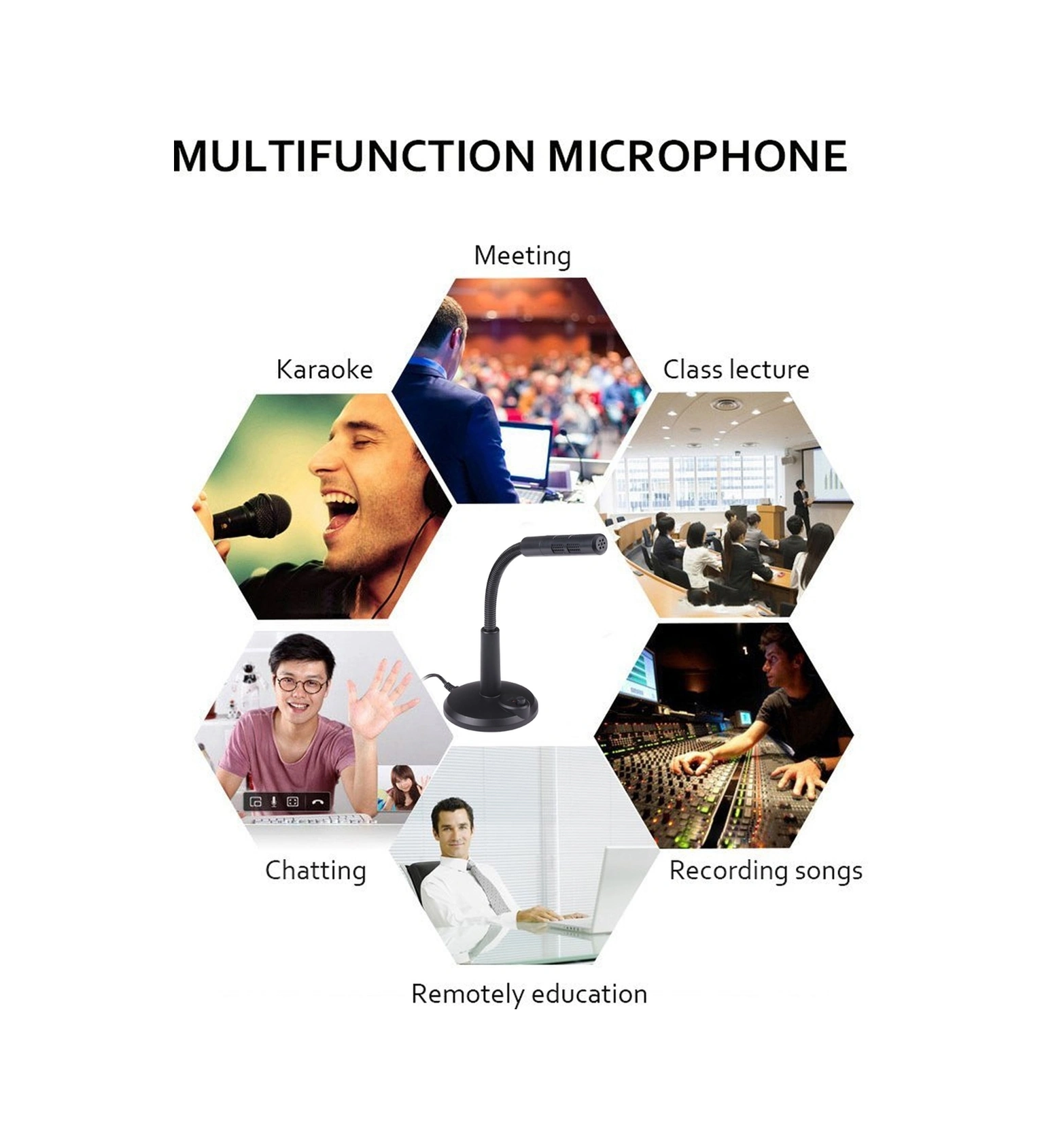 Sones M-309 Usb Sürücüsüz Bilgisayar Mikrofonu