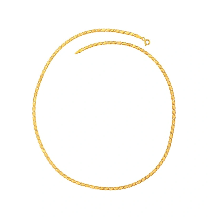 Agakulche Aynalı 5,2 Mm Altın Zincir Renkli