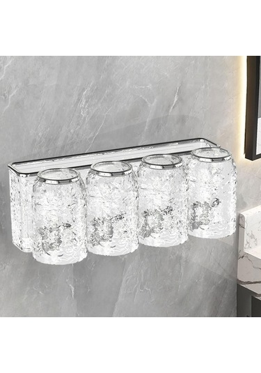 Pazly Temizle Suntek Setli Için Fırçalığı Diş Bardak Banyolar 4-bardak-temizle 4 Cn Diğer