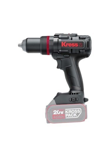 Kress KUC35.91 20V Kömürsüz Profesyonel Şarjlı Darbeli Matkap Akü Dahil Değildir