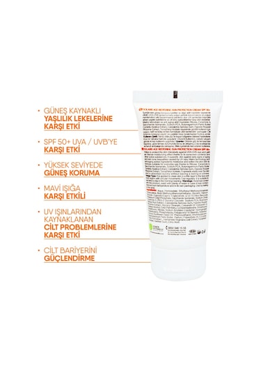 Solaris Güneş Kremi Yaşlanma Karşıtı SPF 50+ 50 ML