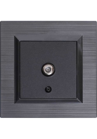 Quantum Manyetik Gri Tv Uydu Prizi