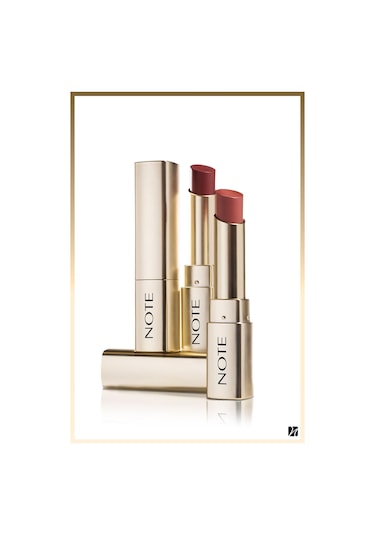 Note Cosmetique Iconic Sheer Lipstick Nemlendirici Parlak Ruj 207 Idol - Kahverengi