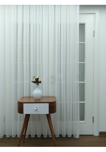 Evdepo Home Kullanıma Hazır Tül Perde (540838008)
