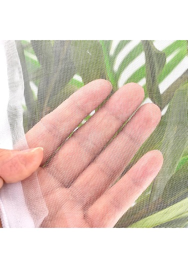 Geeksen 2 Adet Ağacı Ve Bitki Koruması İçin 1.8x1.8m Transparan Ağ Zip Ve Çekmeceli - Yağmur/solar Geçirir, Kuş/böcek/gösterge Engelleri