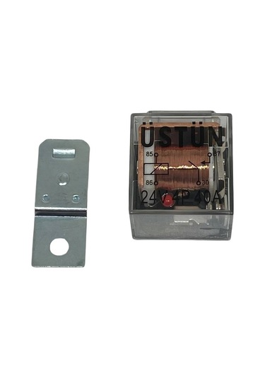Mini Röle Şeffaf 24v 4p 40a 87a 4 Terminalli Uyumlu
