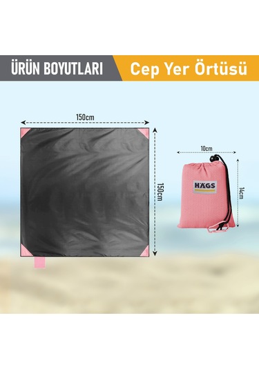 Haegs Cep Yer Örtüsü, Piknik Örtüsü Kamp Matı, Plaj Yer Örtüsü, Su Geçirmez, Kum Tutmaz, Hızlı Kurur, Hafif, Katlanabilir İnce Zemin Örtüsü Outdoor Açık Hava Kamp Yürüyüş Seyahat İçin - El Askılı - 150-150cm - Pembe Haegs Cep Yer Örtüsü, Piknik Örtüsü Kamp Matı, Plaj Yer Örtüsü, Su Geçirmez, Kum Tutmaz, Hızlı Kurur, Hafif, Katlanabilir İnce Zemin Örtüsü Outdoor Açık Hava Kamp Yürüyüş Seyahat İçin - El Askılı - 150-150cm - Pembe