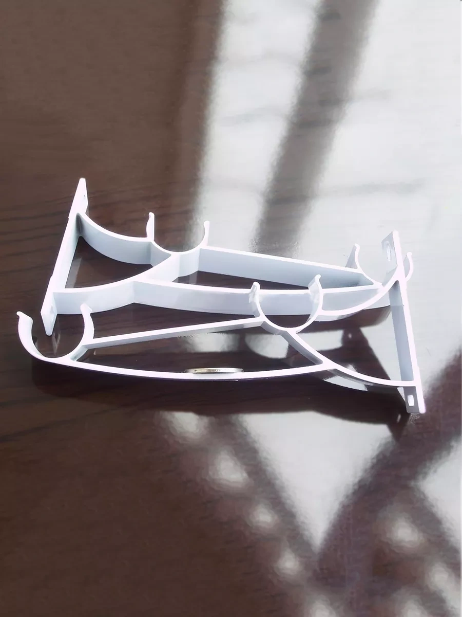 Kastly Duvara Monte İki Sıralı Perde Rayı Braketi 241150620 Beyaz