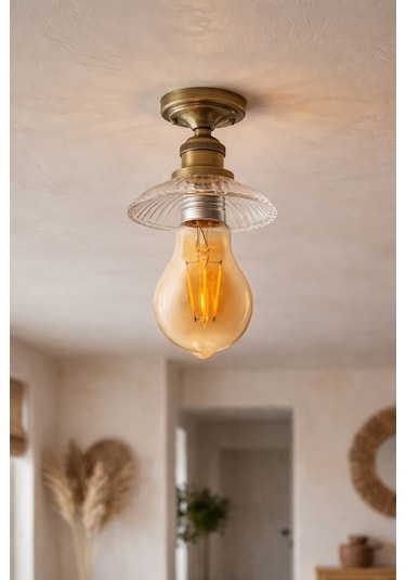5 Adet Cata Ct 4285 Led Rustik Ampul 4w Amber Işık E27 Duy