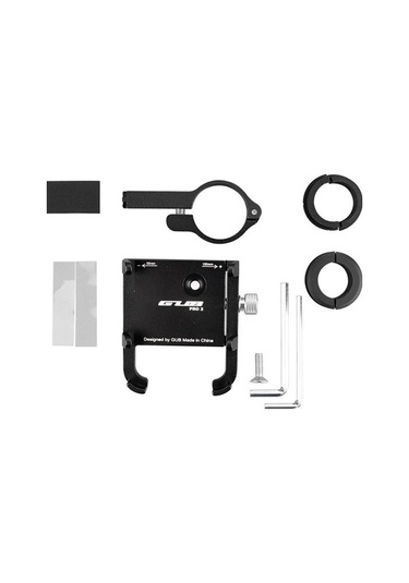 Ebitda Alüminyum Bisiklet Telefon Tutucu Gub Pro2 Siyah Siyah Siyah