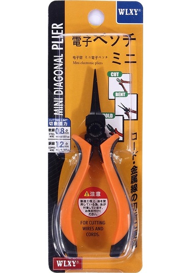 Wlxy 4.5 İnç Elektronik Pense İnce Düz Kargaburun Tamir El Aleti