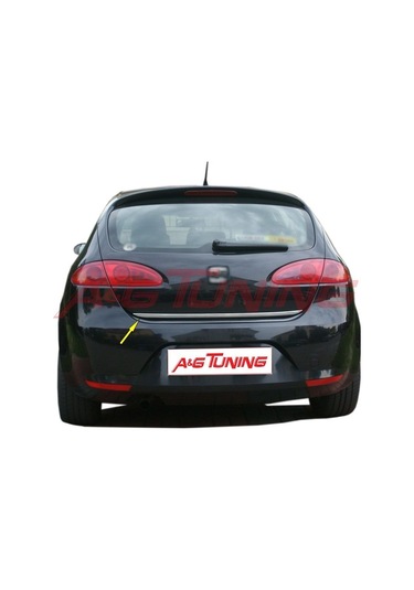 Seat Leon Krom Bagaj Alt Çıta Formlu 2006-2012 Paslanmaz Çelik N11.5593