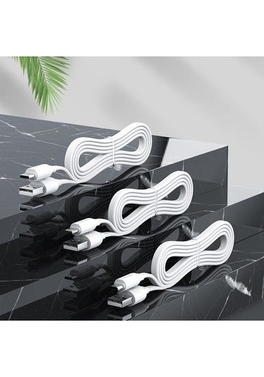 Rock Space S5 Type-C Şarj Ve Data Aktarım Kablosu 1Mt 3A