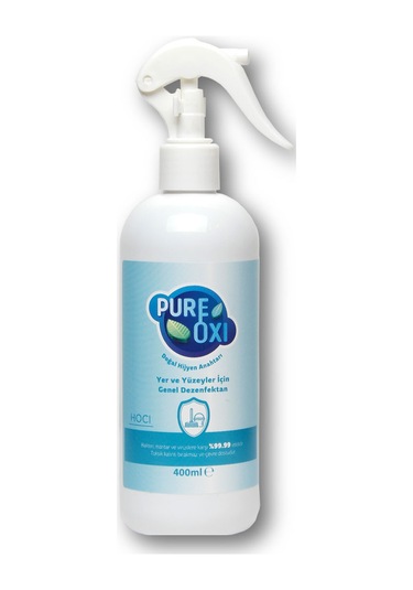 Pure Oxi Yer ve Yüzeyler İçin Genel Dezenfektan 400 ML