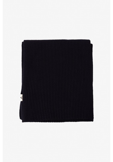 AC&Co / Altınyıldız Classics Erkek Siyah Rüzgar Geçirmez Sıcak Tutan Triko Atkı-bere Set