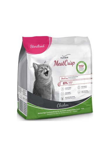 Platinum Meatcrisp Tavuklu Kısır Kedi Maması 400gr
