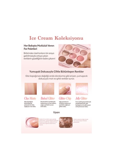 Dasique Mat Ve Işıltılı Renk Seçenekleri Sunan Far Paleti Shadow Palette 19 Candy Berry 19 Candy Berry