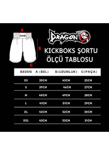 Dragondo Kb244 Kick Boks Şortu Kick Boxing Antrenman Şortu Dijital Baskılı Şort Çok Renkli