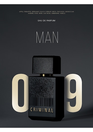 Criminal Man 09 Edp 50 ml Erkek Parfüm