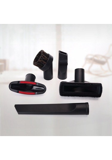 Cbtx 5 Parça Ev Tipi Elektrikli Süpürge Fırça Başlığı Seti, İç Çap: 32mm