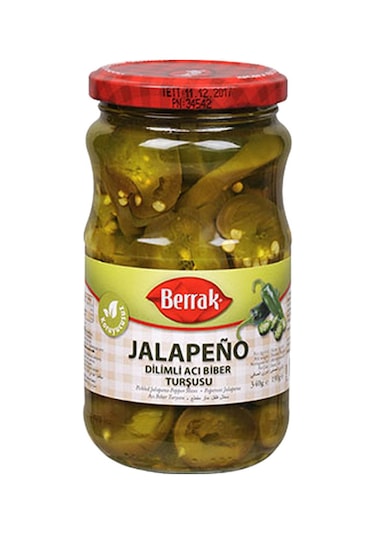 Berrak Jalapeno Turşusu 340 G X6 Adet