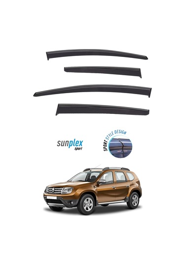 Dacia Duster 10-17 Sunplex Marka Cam Rüzgarlığı Mugen 4'Lü