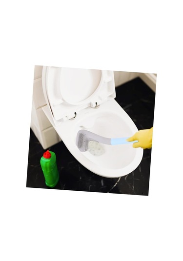 Golf Tasarımlı Silikon Uçlu Wc Fırçası Pratik Tuvalet Temizleme Sopası Diğer