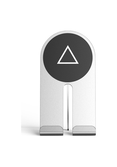 Soulader Pratik Ve Şık Tasarımlı, Her Yere Taşınabilir, Ayarlanabilir Telefon Ve Tablet Standı - Masaüstü Ve Seyahat Kullanımı İçin Uygun Beyaz