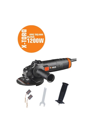 Böhrer BH1020 2600W Avuç Taşlama Makinesi 125 MM