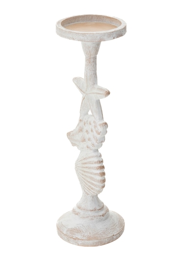 Mudo Home Sea World Mumluk Beyaz 10x10x32 Cm 696123