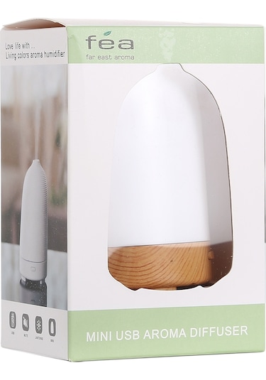 Renkli Işıklı 5w Kapsül Şekli Mini Nemlendirici, Kapasite: 50ml, Dc 5v Beyaz