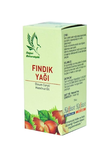 Doğan Baharatçılık Fındık Yağı 50 ML