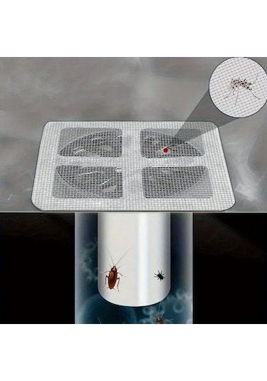 20 Adet Yapışkanlı Banyo Gider Koruyucu Saç Toplayıcı Gider Böc