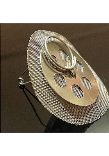 Gondol Demlikiçi Çelik Çay Süzgeçi G-139 5 Adet Gkh Gümüş