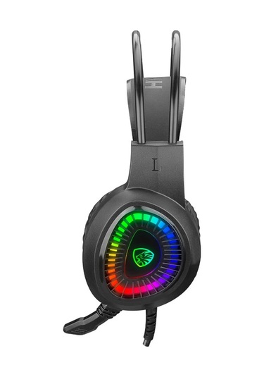 Hytech Hytech Hy-g3 Eagle Siyah 7.1 Usb Surround Rgb Ledli Gaming Oyuncu Mikrofonlu Kulaklık