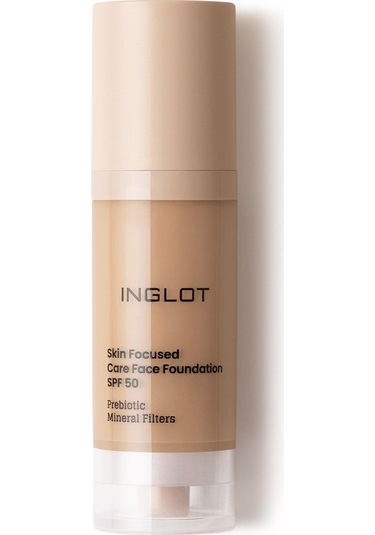 Inglot Skın Focused Care Face Foundatıon SPF50 309 Medıum Aprıcot