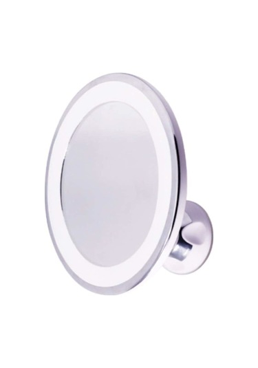 Unıq Vantuzlu Ayna, Led Işık Ve X10 Büyütme, Beyaz Diğer