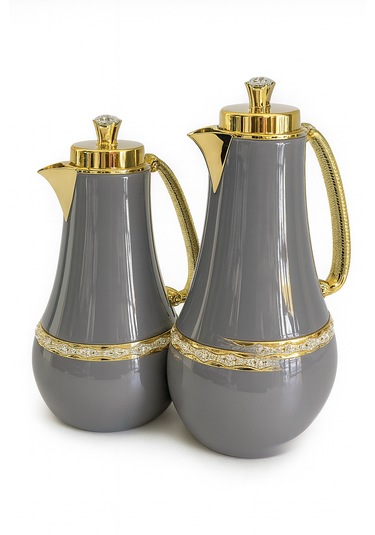 Fodis Mutfak Lüx İkili Termos 0.7-1l Açık Haki