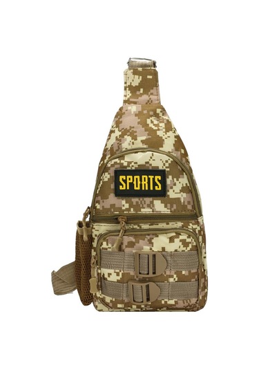 Kamuflaj Büyük Kapasiteli Göğüs Çantası Açık Hava Kamp Y28584k Diğer