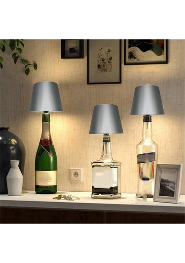 Agoodshop Kablosuz Şişe Lambası, Kablosuz Şişe Lambası, Içki Şişeleri Için Şişe Işıkları, Kablos