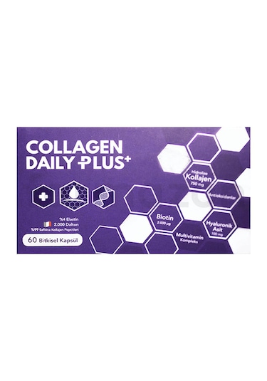 Collagen Daily Plus+ 60 Kapsül