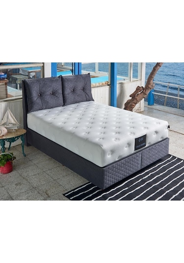 Nironyatak Visco Fusion Yatak 120X200 Tek Kişilik Paket Yaylı Visco Süngerli
